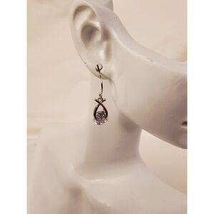 Elegant Crystal Teardrop Earrings‎